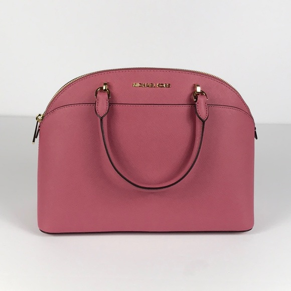 Michael Kors Emma Tulip Lg Dome Satchel - Picture 2 of 8